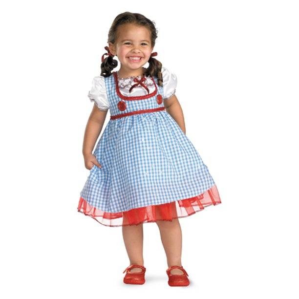 Wizard of Oz Dorothy Toddler Costume 3T 4T by Disguise
