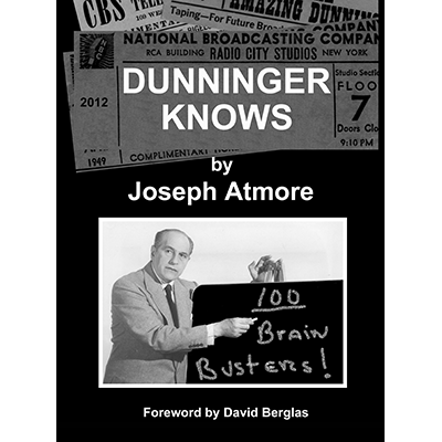Dunninger Knows by Joseph Atmore Book
