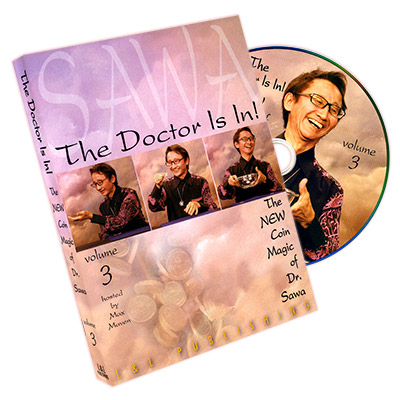 The Doctor Is In The New Coin Magic of Dr. Sawa Vol 3 DVD