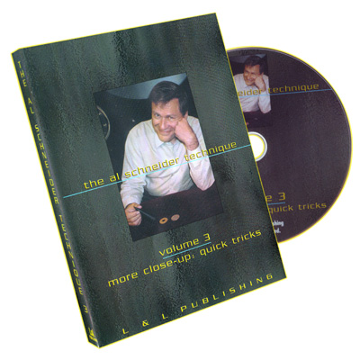 The Al Schneider Technique Vol 3: More Close up by L&L Publishing DVD
