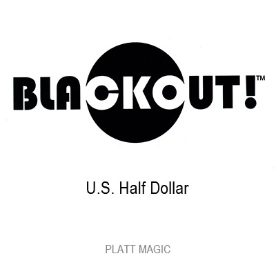 Blackout (US Half Dollar With DVD) by Brian Platt DVD