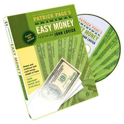 Easy Money DVD by John Lovick and Patrick Page DVD