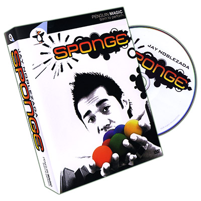 Sponge (DVD and 4 Sponge Balls) by Jay Noblezada DVD
