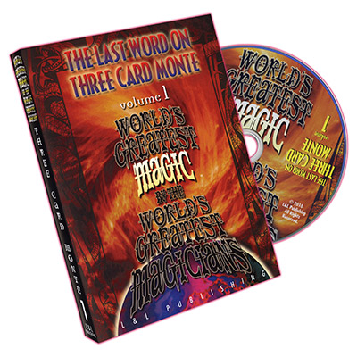 Worlds Greatest Magic: The Last Word on Three Card Monte Vol. 1 by L&L Publishing DVD