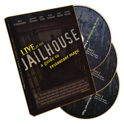 Live At the Jailhouse A Guide to Restaurant Magic (3 DVD Set) DVD