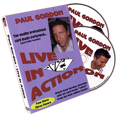 Live In Action (2 DVD Set) by Paul Gordon DVD