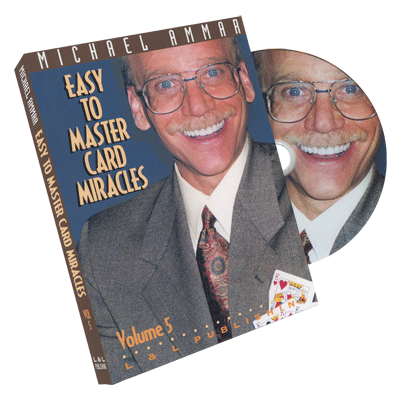 Easy to Master Card Miracles Volume 5 by Michael Ammar DVD