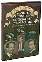 Knock Out Coin Magic by Michael Rubenstein DVD