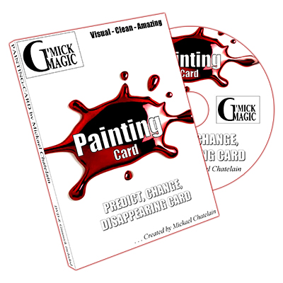 Painting (DVD and BLUE Back Gimmick) by Mickael Chatelain DVD
