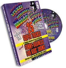 Secret Seminars of Magic (25 Super Tricks and Funny Business) Vol# 6 by Patrick DVD