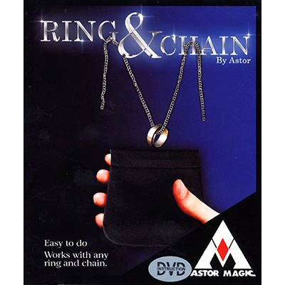 Ring & Chain (DVD included) by Astor Magic DVD