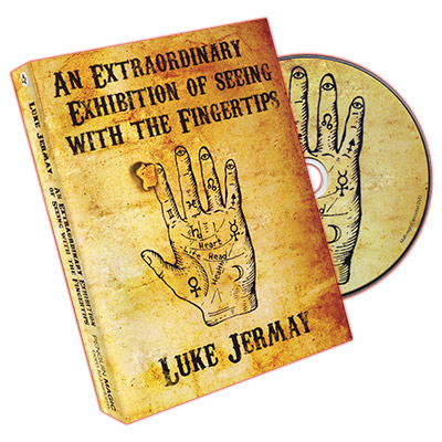 An Extraordinary Exhibition of Seeing with the Fingertips (DVD and Red Deck) by Luke Jermay DVD