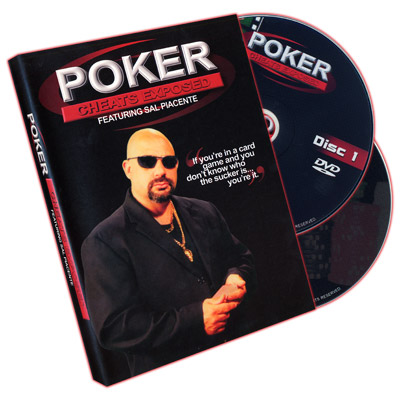 Poker Cheats Exposed (2 Volume Set) by Sal Piacente DVD