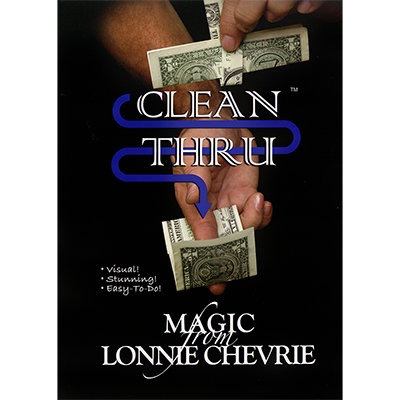 Clean Thru Clear Thru by Lonnie Chevrie and Kozmo Magic video DOWNLOAD