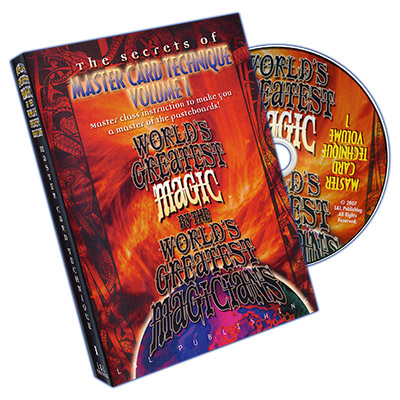 Worlds Greatest Magic: Master Card Technique Volume 1 DVD