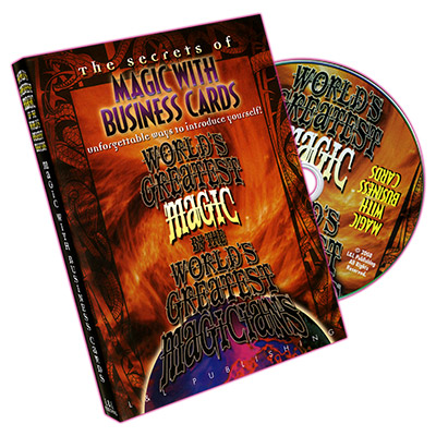 Worlds Greatest Magic: Magic with Business Cards DVD