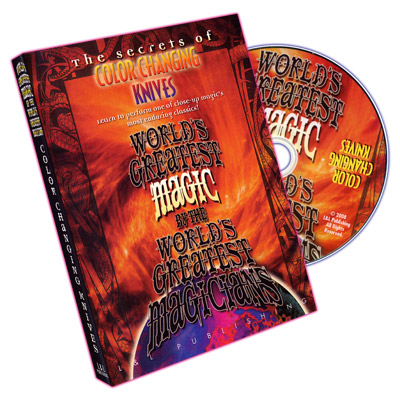 Worlds Greatest Magic: Color Changing Knives DVD