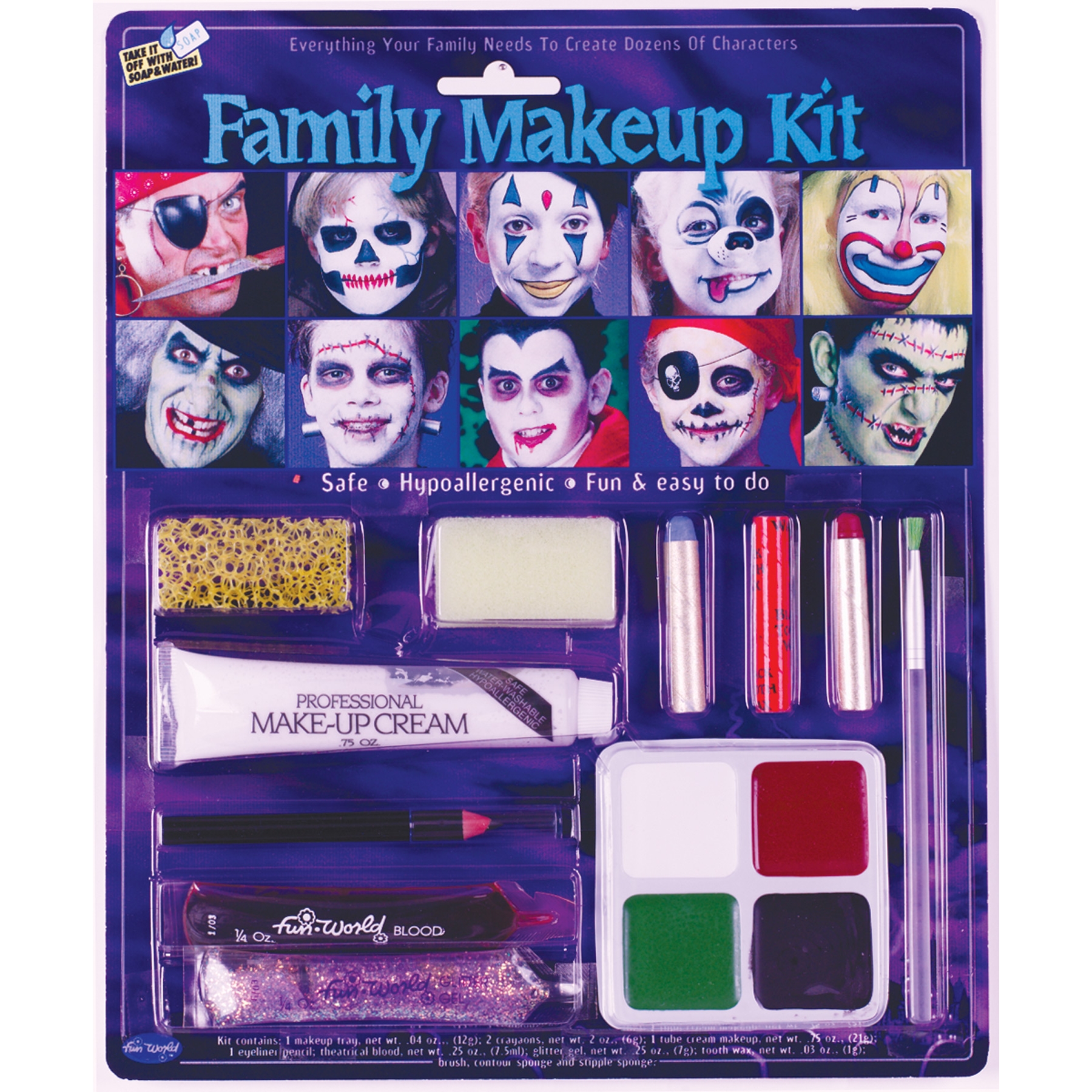 Family Makeup Kit by Fun World