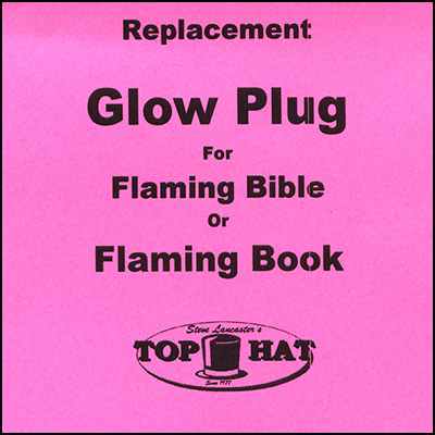 REPLACEMENT Glo Plug for Flaming Book/Bible Trick