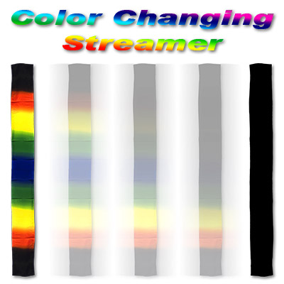 Color Changing Streamer Silk from Magic by Gosh Trick