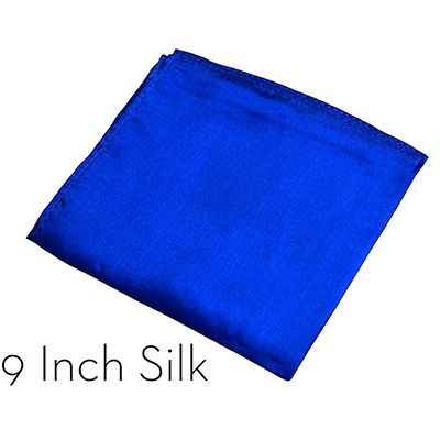 Silk 9 inch (Blue) Magic by Gosh Trick