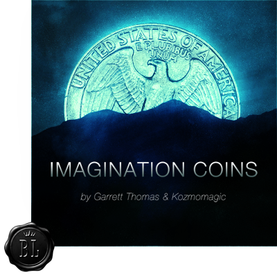 Imagination Coins Euro (DVD and Gimmicks) by Garrett Thomas and Kozmomagic DVD