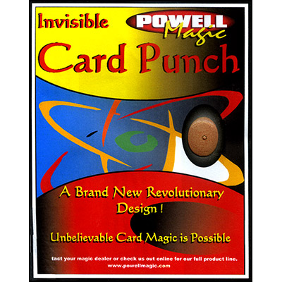 Invisible Card Punch by Dave Powell Trick
