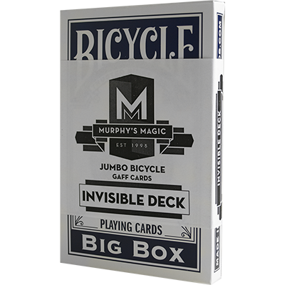 Jumbo Invisible Deck Bicycle (Blue) Trick