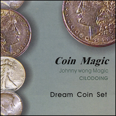 Dream Coin Set (with DVD) by Johnny Wong Trick