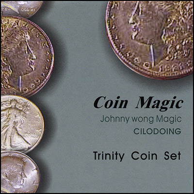 Trinity Coin Set (with DVD) by Johnny Wo