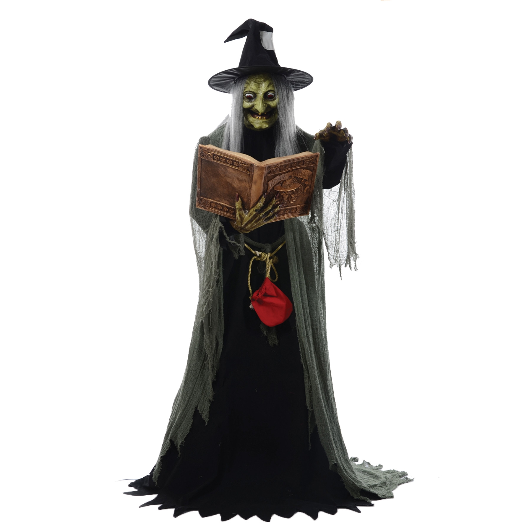 Spell Speaking Witch Animated 5 Foot