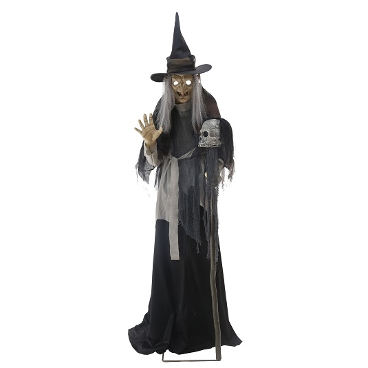 Lunging Haggard Witch Animated
