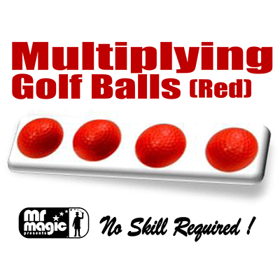 Multiplying Golf Balls (Red) by Mr. Magic Trick