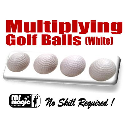 Multiplying Golf Balls (White) by Mr. Magic Trick