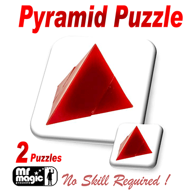 Pyramid Puzzle (2 Puzzles per box) by Mr. Magic Trick
