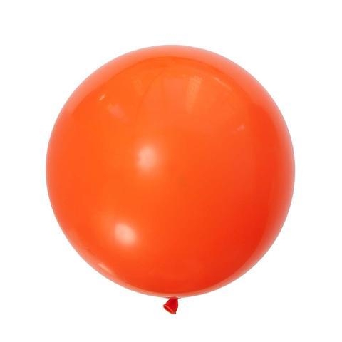 Big Round Orange Balloon 11 inch