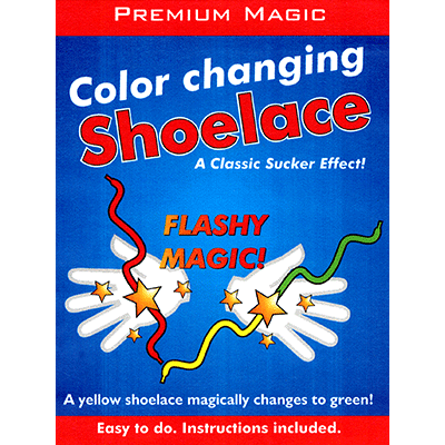 Color Changing Shoelaces by Premium Magic Trick