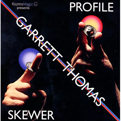Profile Skewer (DVD and Gimmick) by Garrett Thomas and Kozmomagic DVD