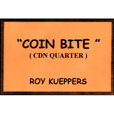 Coin Bite (Canadian Quarter) Trick