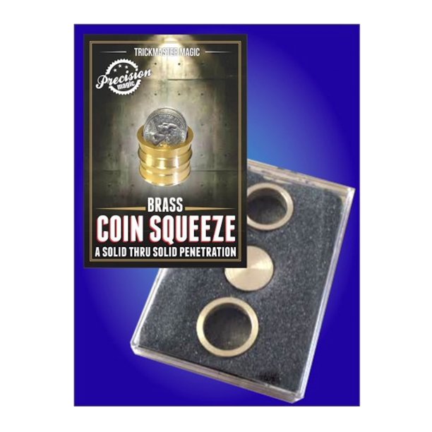 Magic Brass Coin Squeeze by Trickmaster
