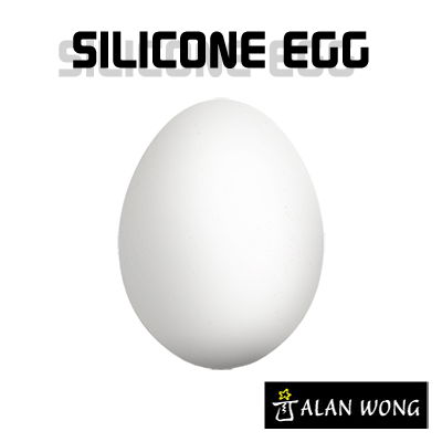 Silicone Egg (White) by Alan Wong Trick