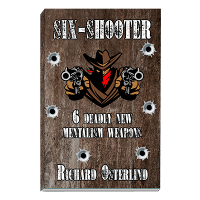 Six Shooter by Richard Osterlind Book
