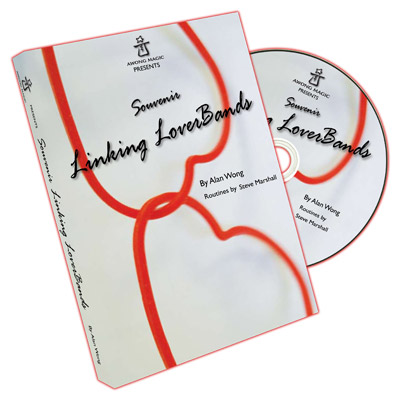 Souvenir Linking Loverbands (20 link 10 single DVD) by Alan Wong Tricks