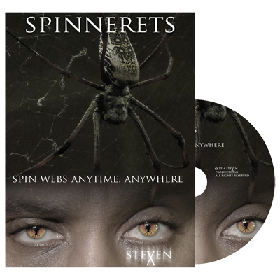 Spinnerets (DVD & Gimmicks) by Steven X Trick