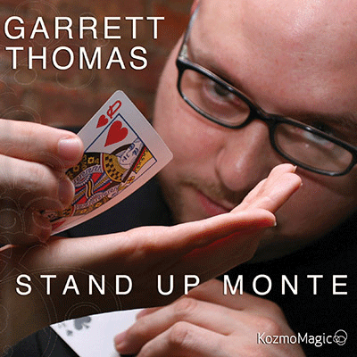 Stand Up Monte Jumbo Index (Gimmick and Online Instructions) by Garrett Thomas and Kozmomagic Trick
