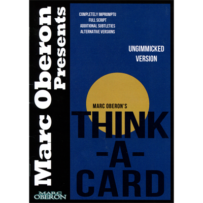 Thinka Card (ungimmicked version) by Marc Oberon ebook