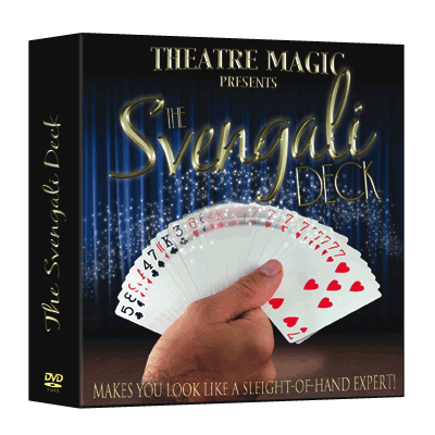 Svengali Deck (DVD and Gimmick) by Theatre Magic Trick