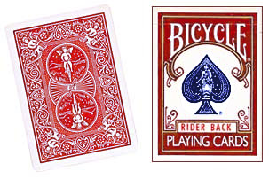 Three Way Forcing Deck Bicycle (Red)