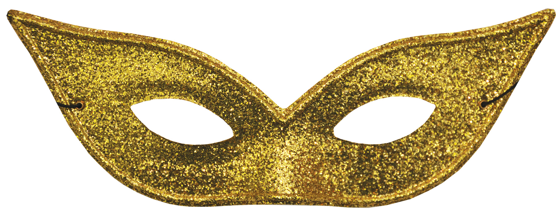 Gold Glitter Cat Eye Mask
