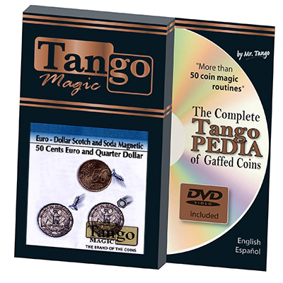 Euro Dollar Scotch and Soda Magnetic (w/DVD) by Tango Trick (ED002)